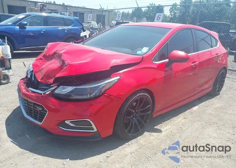 2017 Chevrolet Cruze Lt Manual z USA, uszkodzony, nr VIN 3G1BD6SM4HS568670